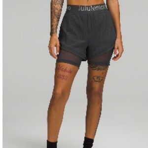 Lululemon Logo Waistband High-Rise Training Short